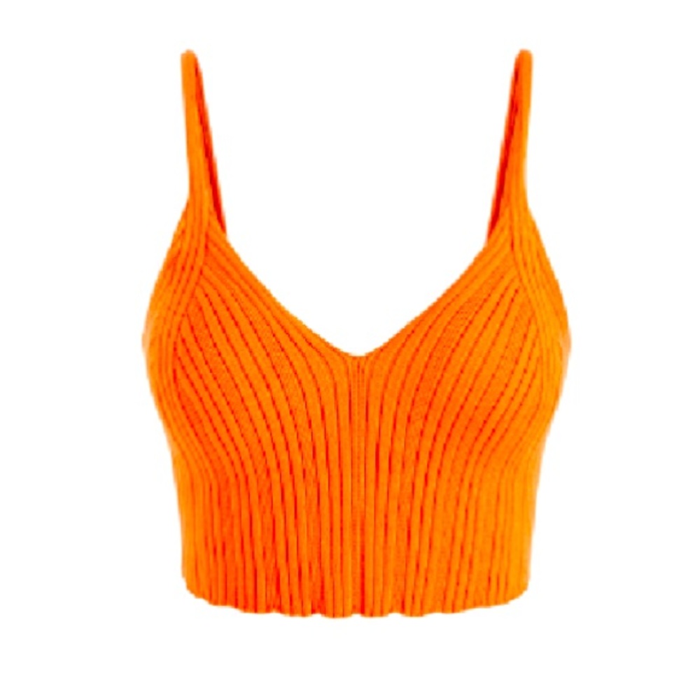Beautiful knit crop tank top